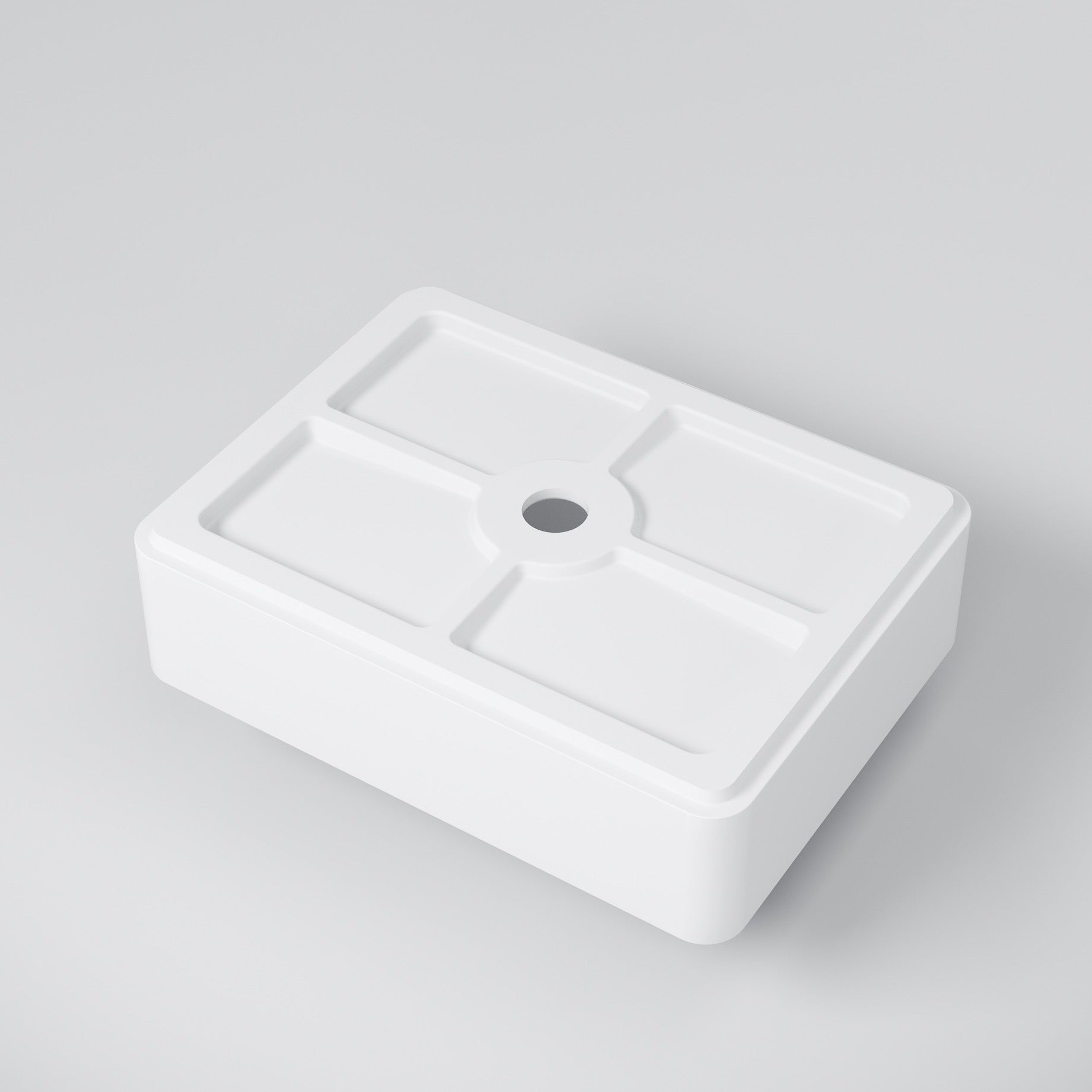 MARMY NOE 48x36 mosdó, MATT FEHÉR