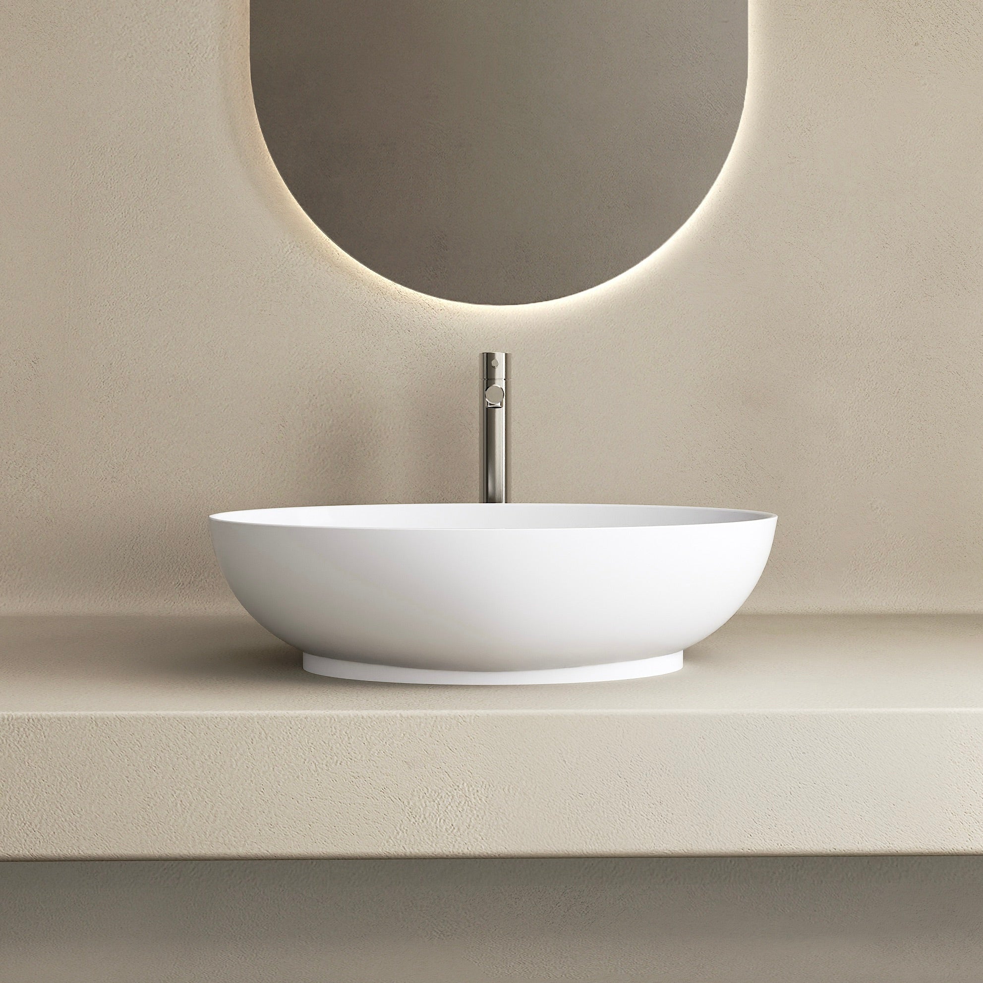 MARMY LEMON 45x32 mosdó, MATT FEHÉR