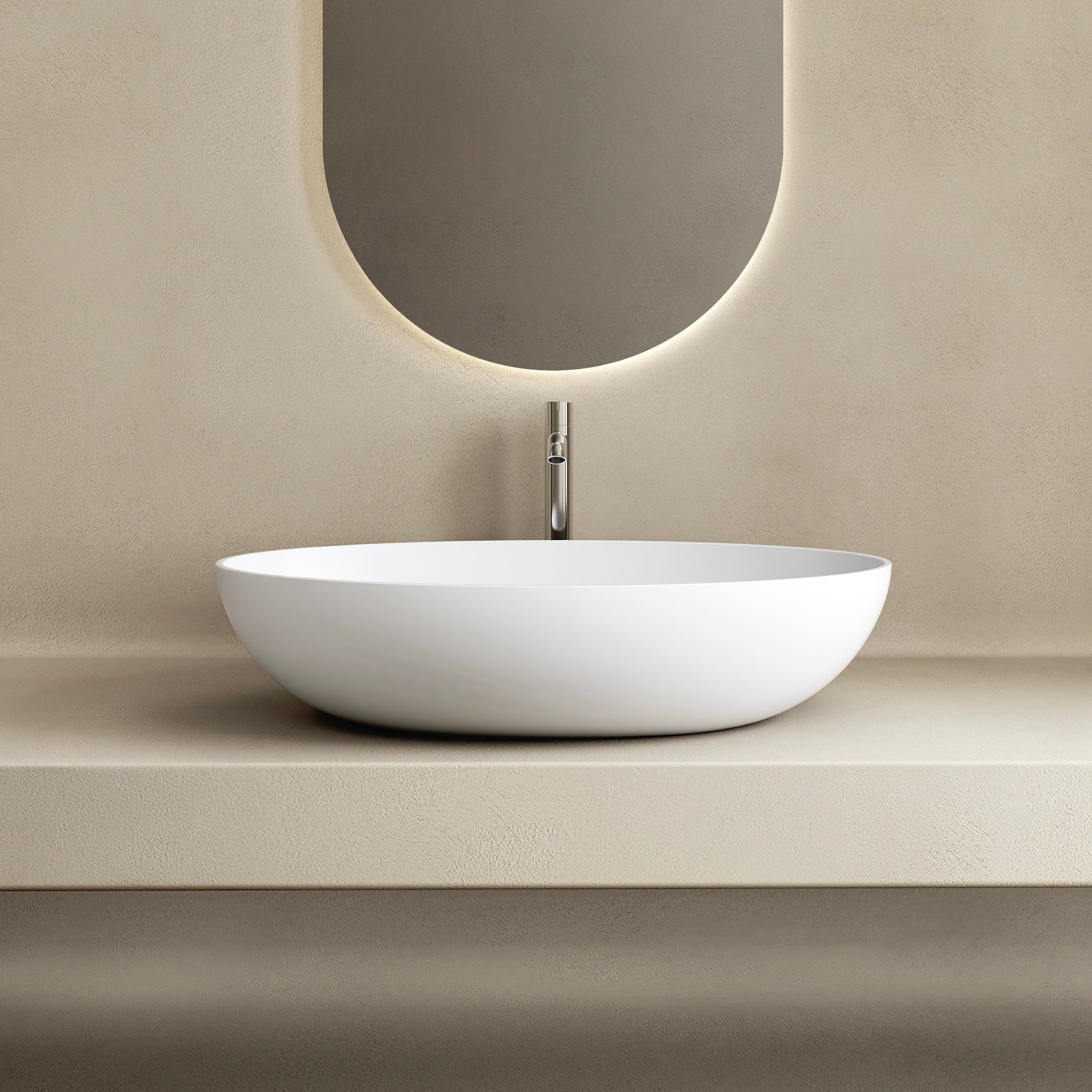 MARMY MADONNA 60x40 mosdó, MATT FEHÉR