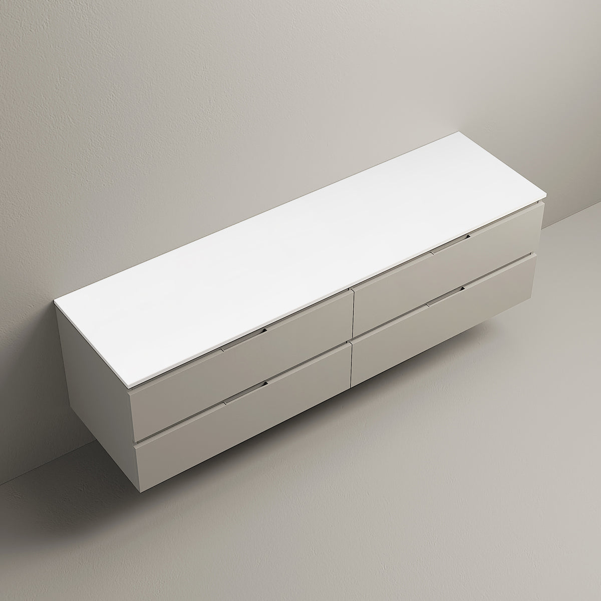 CODE PULT vágható 160x51x1,5cm - MATT fehér